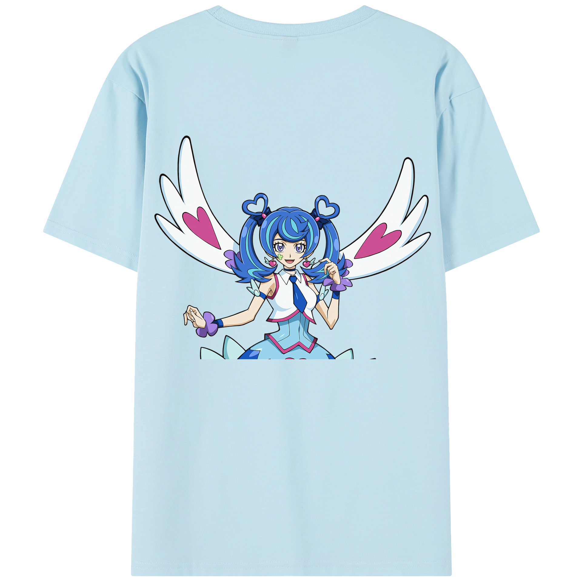 （画像用） 遊☆戯☆王 Yu-Gi-Oh! 綿100％半袖Tシャツ（背面プリント）